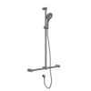 Mecca Care 32MM T Bar Grab Rail And Adjustable Shower Set 1100x750MM