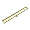 Tile Insert V Channel Floor Grate 80mm Outlet With Hole Saw