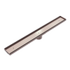Tile Insert V Channel Floor Grate 80mm Outlet With Hole Saw