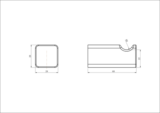 Nova Single Robe Hook