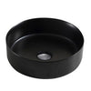 Matte Black Fine Ceramic Basin