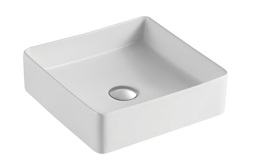 Matte White Fine Ceramic Basin