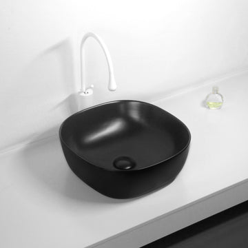 Matt Black Fine Ceramic Basin