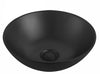 Matte Black Fine Ceramic Basin