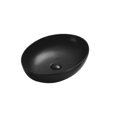 Matte Black Fine Ceramic Basin