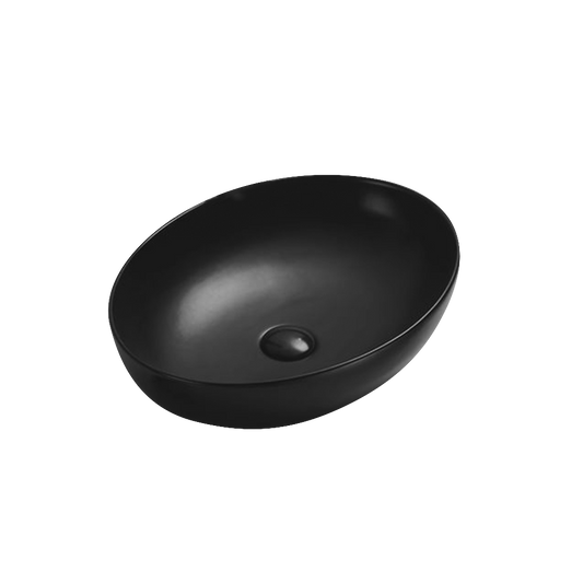 Matte Black Fine Ceramic Basin