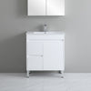 Polar Floor Standing Slim Vanity