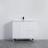 Polar Floor Standing Slim Vanity