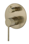 Star Mini Shower Diverter with Knurled Handle