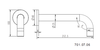 Star Mini Bath/Basin Spout