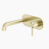 Zen SS316L Wall Basin/Bath Mixer 185/230mm