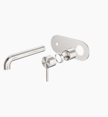 Zen SS316L Wall Basin/Bath Mixer 185/230mm Trim Kits Only