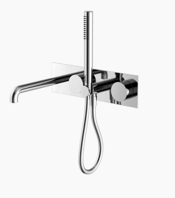 Kara Progressive Shower System With Spout 230/250mm