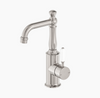 York Basin Mixer With White Porcelain Lever