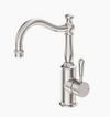 York Basin Mixer Hook Spout With Metal Lever