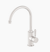 York Kitchen Mixer Gooseneck Spout With Metal Lever