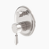 York Shower Mixer With Divertor With Metal Lever