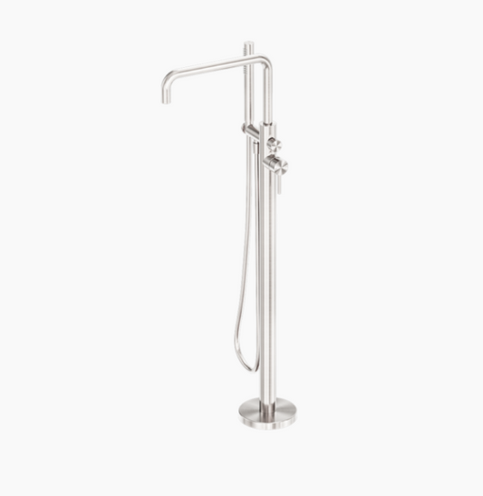 Zen SS316L Freestanding Bath Mixer With Outdoor Shower Hose