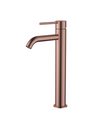 Star Mini High Rise Basin Mixer Curved Spout