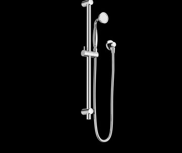 York Shower Rail With Metal Hand Shower