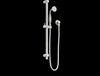 York Shower Rail With Metal Hand Shower