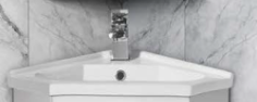 corner vanity