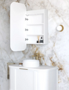 LED Newport 900(H)x450(W) Shaving Cabinet - Premium Edition