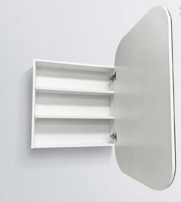 Rectangular soft edge Eric Mirror Cabinet