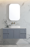Rectangular soft edge Eric Mirror Cabinet