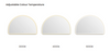 LED Moonlight Archie Frame Mirror