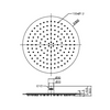 Zen SS316L 300mm Round Shower Head