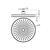 Opal 250MM Shower Head