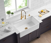 Greenwich Fireclay Farmhouse Sink Single Bowl 828*450*252