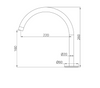 SERENITY BATH/KITCHEN ARC SPOUT