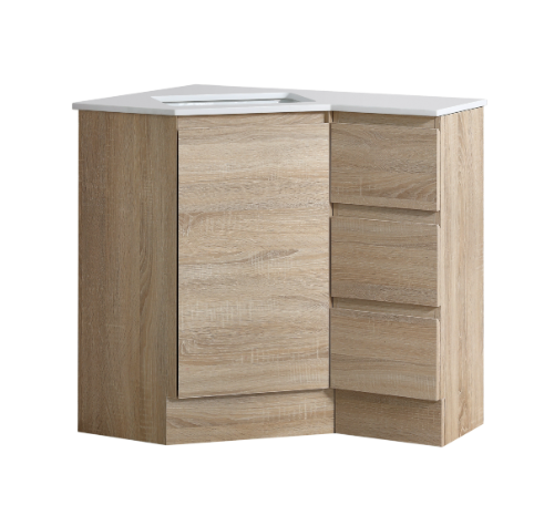 corner vanity