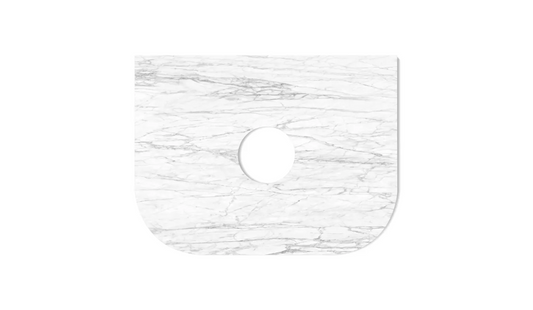 Bondi Natural Carrara Marble Top