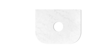 Havana Cloudy Carrara Solid Surface Top