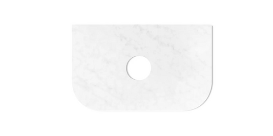 Havana Cloudy Carrara Solid Surface Top