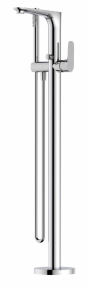 BERLIN FLOOR BATH MIXER WITH HAND SHOWER