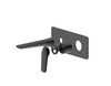 BERLIN SQ WALL BASIN/BATH MIXER WITH SPOUT TRIM KIT