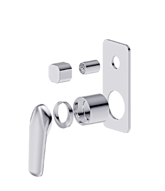 BERLIN SQ Shower Diverter Mixer Trim Kit