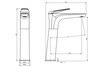 BERLIN TOWER BASIN MIXER