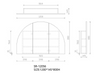Boston Half Moon Shaving Cabinet- Pre-order