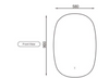 Valmont Vertical LED Mirror