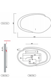 Evaston LED Mirror