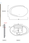 Evaston LED Mirror