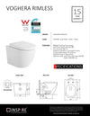 Voghera Rimless Wall Faced Pan