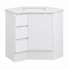 Corner Vanity with vanity top options