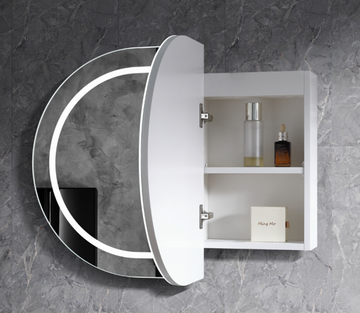 Amber LED Shaving Cabinet