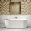 Attica Havana Fluted Bath with Overflow